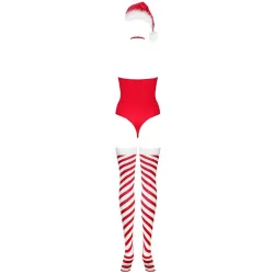 Obsessive Tenue Noël Kissmas Teddy 3 pièces